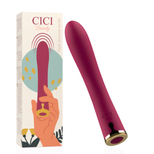Cici beauty - vibrador premium silicone up & down