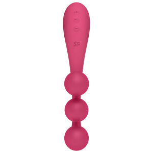 Satisfyer - tri ball 1 multi vibrador rojo