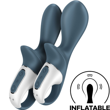 Satisfyer - air pump booty 2 gris oscuro