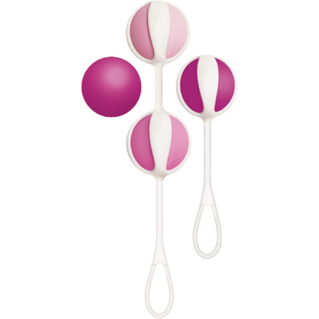 G-vibe - set 4 geisha balls mini morado
