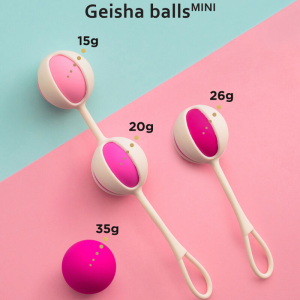 G-vibe - set 4 geisha balls mini morado