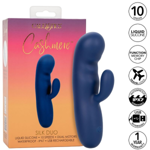 Calexotics - cashmere silk duo azul