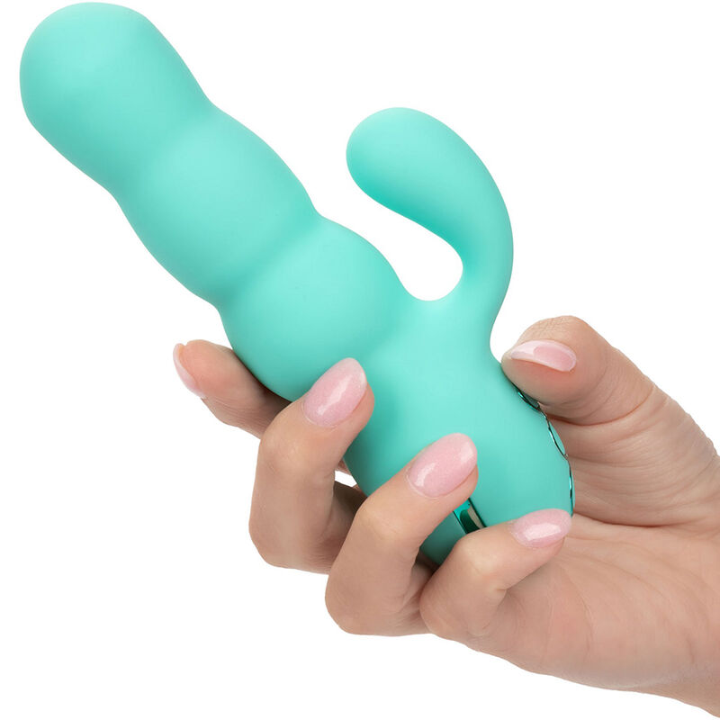 Calexotics - del mar diva vibrador rabbit verde agua by california dreaming