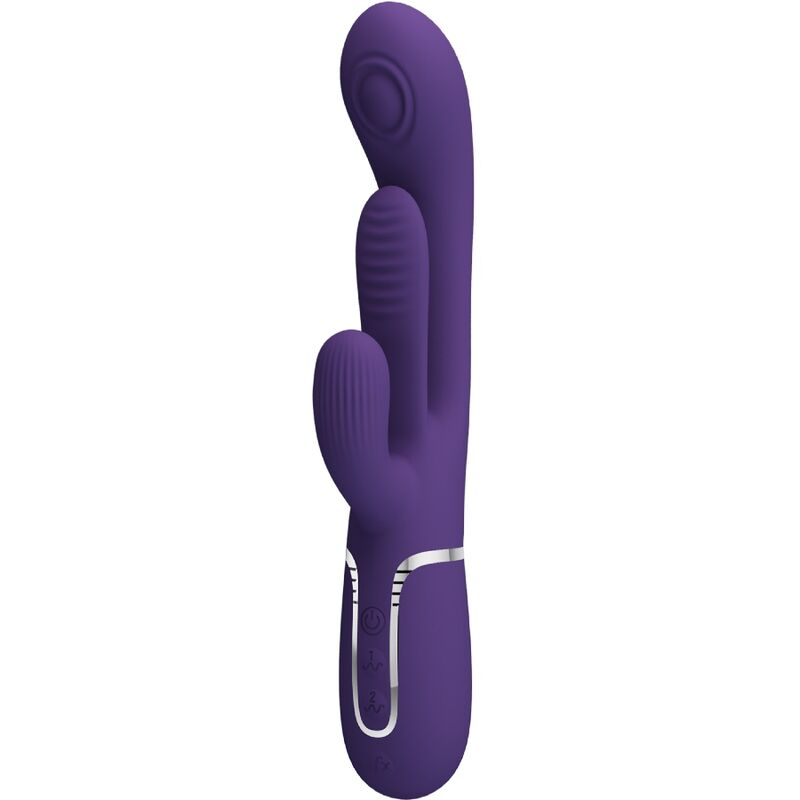 Pretty love - shania triple vibrador rabbit multifunciÓn morado