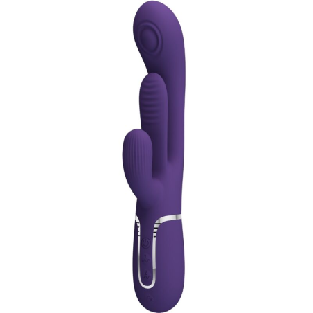Pretty love - shania triple vibrador rabbit multifunciÓn morado