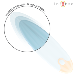 Intense - mike bala vibradora 10 vibraciones azul