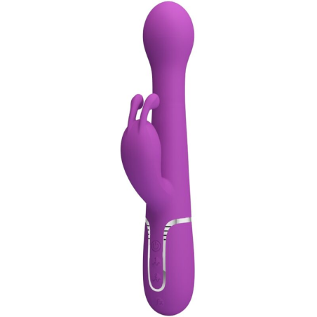 Pretty love - dejon vibrador rabbit multifunciÓn 3 en 1 morado