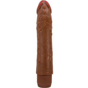 Baile - dybbuk vibrador realÍstico 24 cm mulato