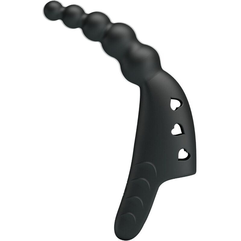Pretty love - jordin vibrador de dedo 10 vibraciones negro