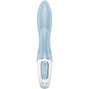 Satisfyer - air pump bunny 1 vibrador inflable rabbit azul