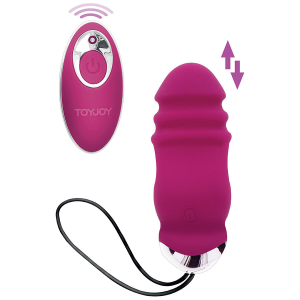 Toyjoy - happiness sunn side up and down vibrador control remoto fucsia