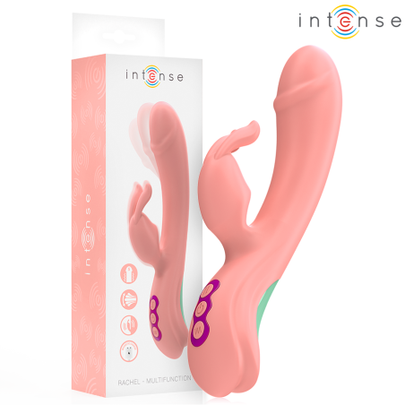 Intense - rachel vibrador rabbit 5 vibraciones rosa