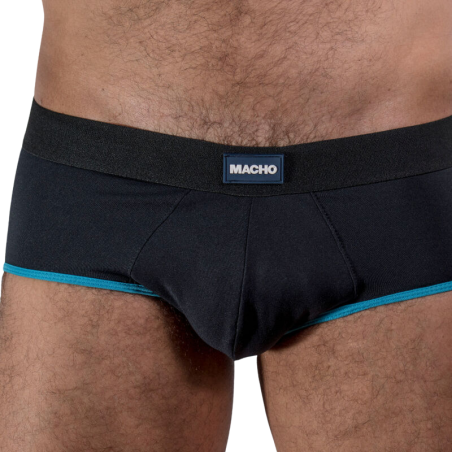 Macho - ms24a calzoncillo brief dark amarillo l