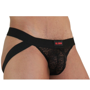 Burn - 005 jock lencero negro s