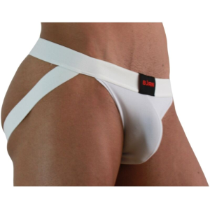 Burn - 007 jock lycra blanco s