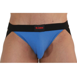 Burn - 008 jock azul / negro s
