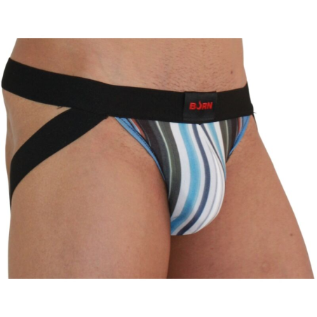 Burn - 009 jock multicolor / negro s