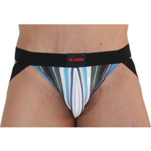 Burn - 009 jock multicolor / negro s