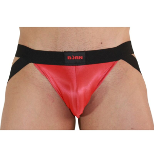 Burn - 010 jock rojo / negro s