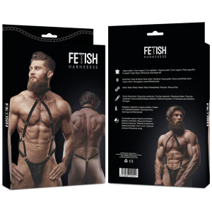 Fetish submissive attitude - arnÉs ecopiel jock strap hombre