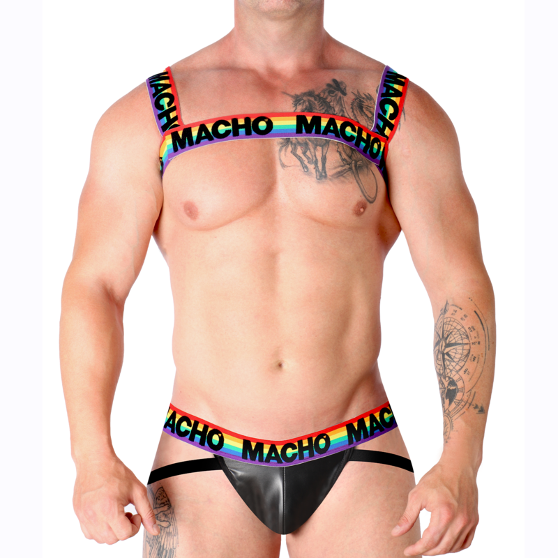 Macho - arnÉs doble pride limited