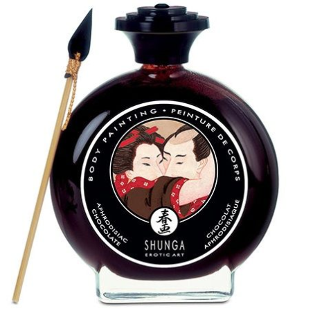 Shunga - pintura corporal de chocolate