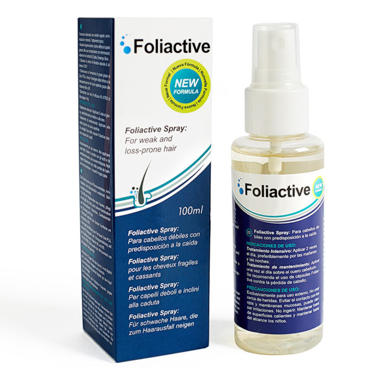500 cosmetics - foliactive spray para evitar caida cabello y su crecimiento