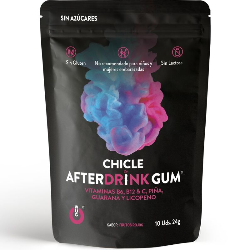 Wug after drink – el chicle funcional que te ayuda a recuperar energía tras la noche
