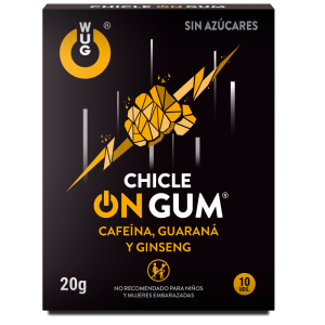 Wug on gum – energía inmediata en formato chicle