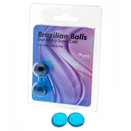 Taloka - brazilian balls gel excitante efecto frÍo 2 bolas