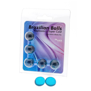 Taloka - brazilian balls gel excitante efecto frÍo 5 bolas