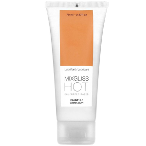 Mixgliss - lubricante efecto calor sabor a canela 70ml