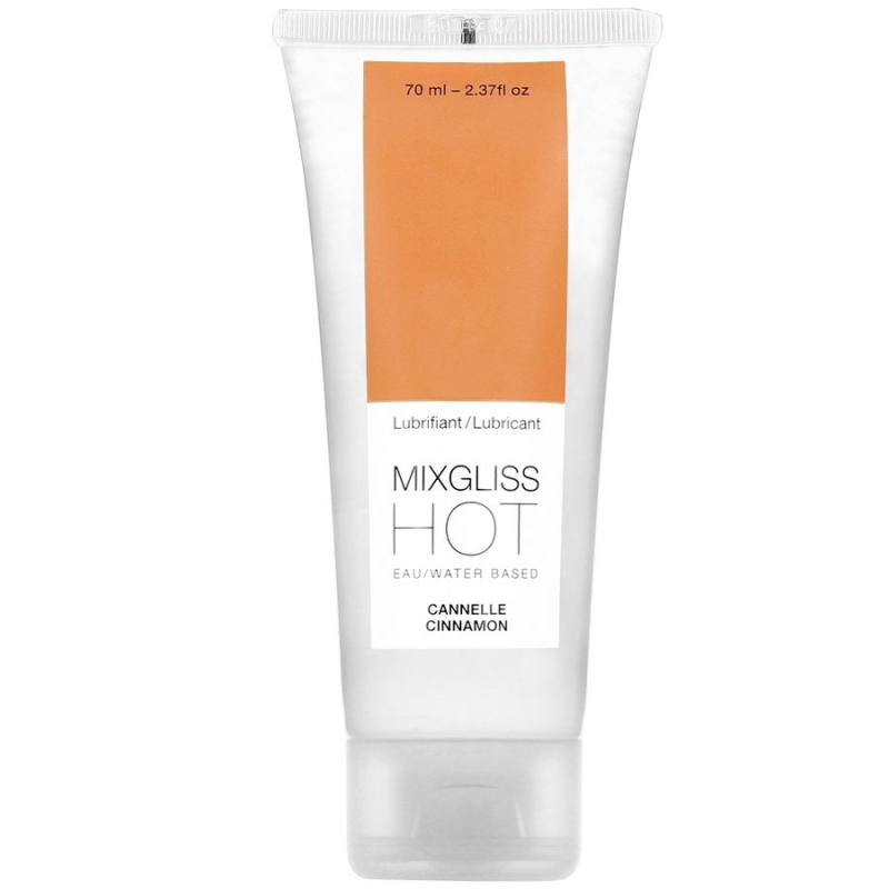 Mixgliss - lubricante efecto calor sabor a canela 70ml