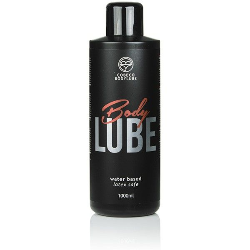 Cobeco - bodylube body lube lubricante base agua latex safe 1000 ml