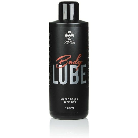 Cobeco - bodylube body lube lubricante base agua latex safe 1000 ml