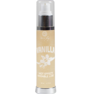Secretplay - lubricante 2-1 efecto calor vainilla 50 ml