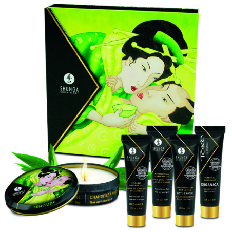Shunga - kit secret geisha te verde organico