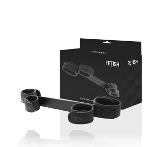 Fetish submissive - barra separadora bondage con forro de neopreno