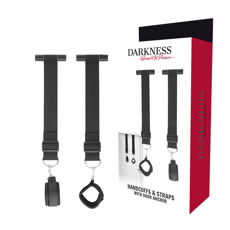 Darkness - bondage esposas para la puerta